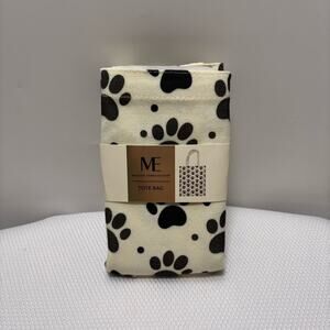 Modern Expressions Paw Print Tote Bag